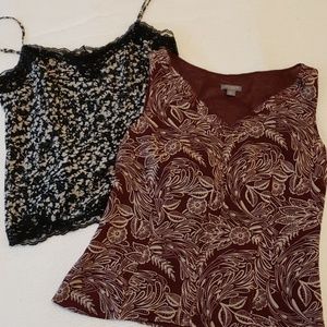 Ann Taylor Silk Camisoles